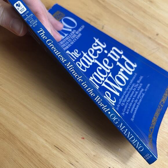 The Greatest Miracle in the World By Og Mandino Vintage 1977 Paperback - Picture 7 of 7